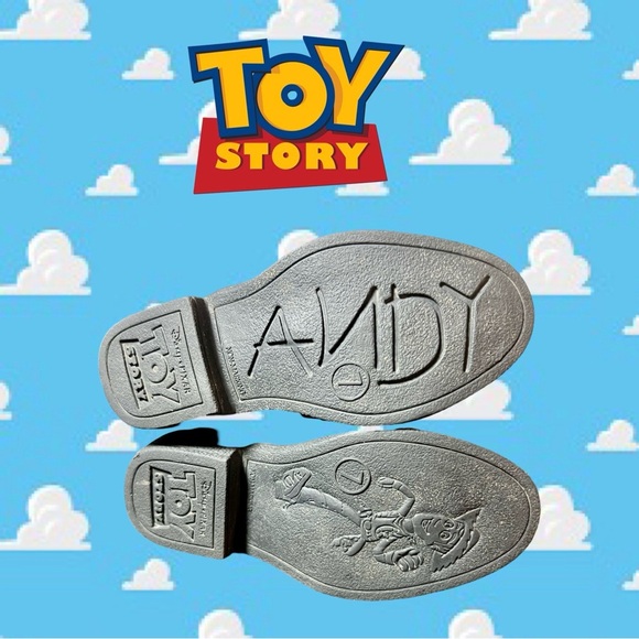 _12.JPG?set_id=880000500F Very Rare Original Issue Disney/Pixar Toy Story Woody Boots Size 7C.